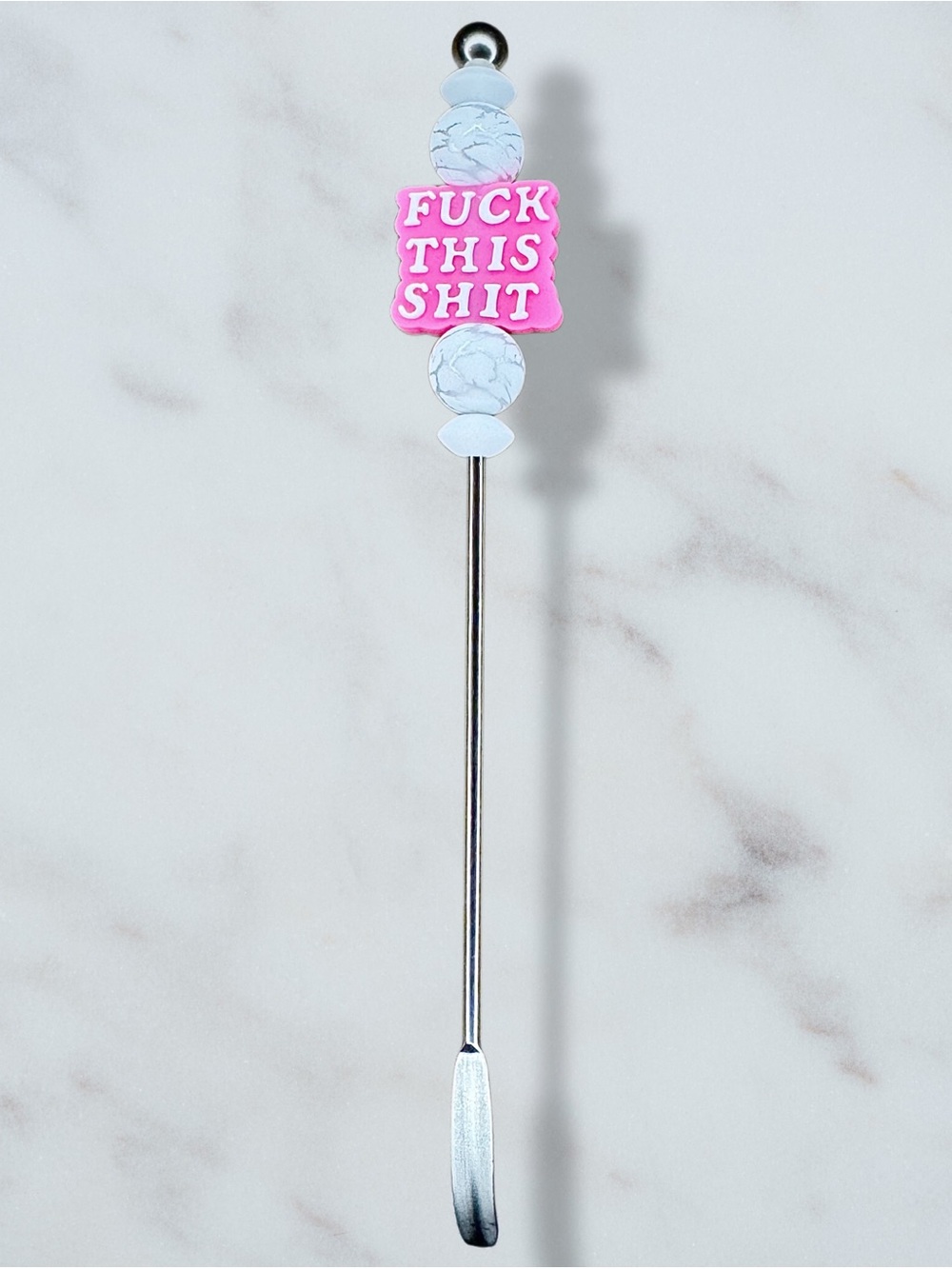 F💖Ck This S💖it Novelty Beaded Tool